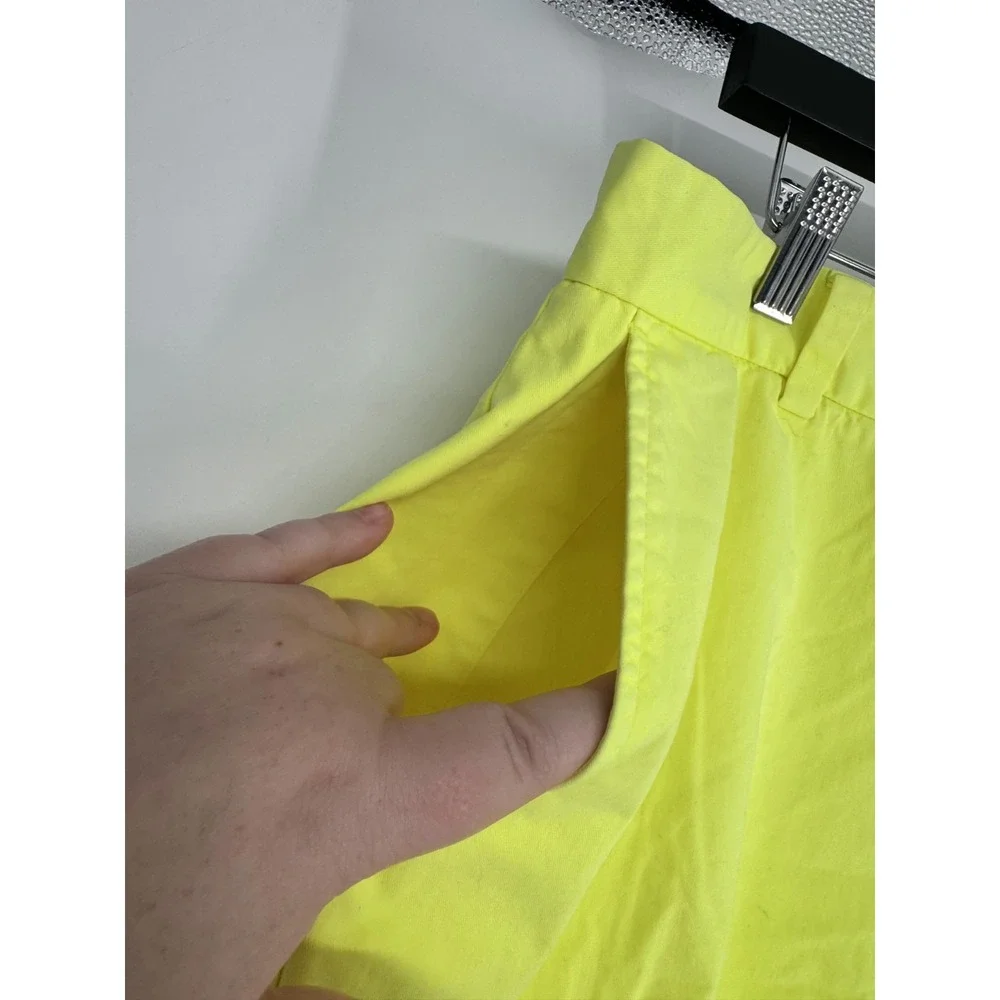 Vineyard Vines Breaker Chino Shorts Mens 36 Neon Yellow Classic Fit 9